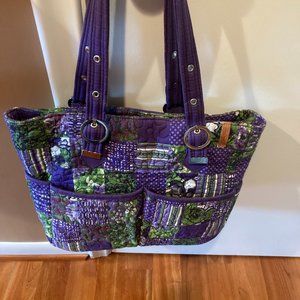 Donna Sharp Concord Patch/  Jenna shoulder bag